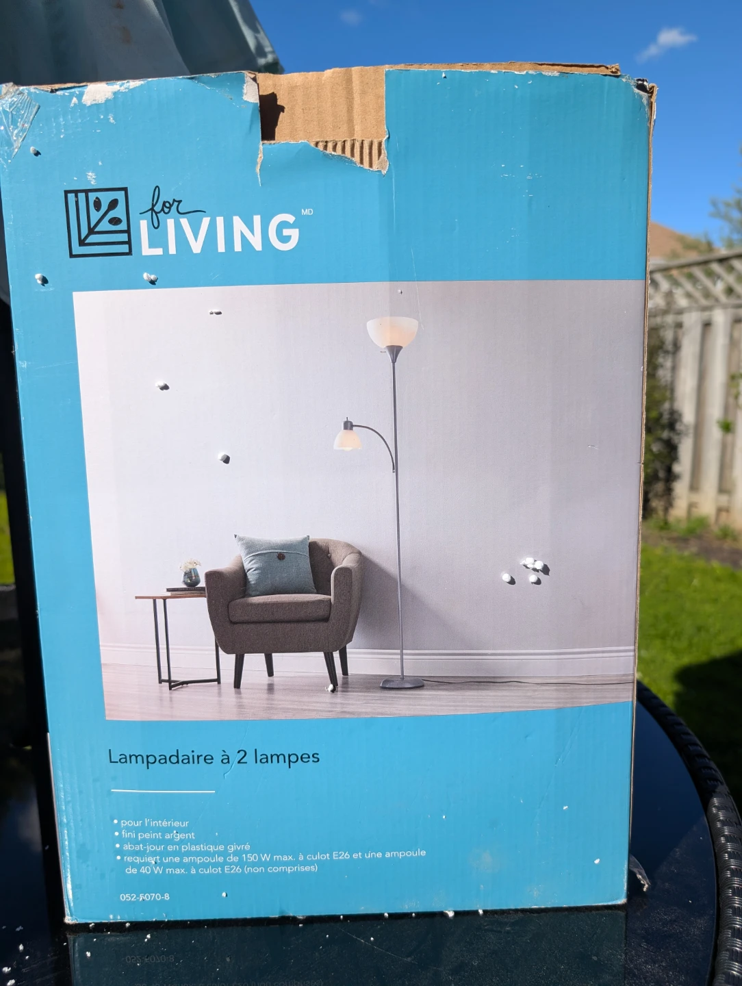 For Living 2-Light Floor Lamp - photo 2