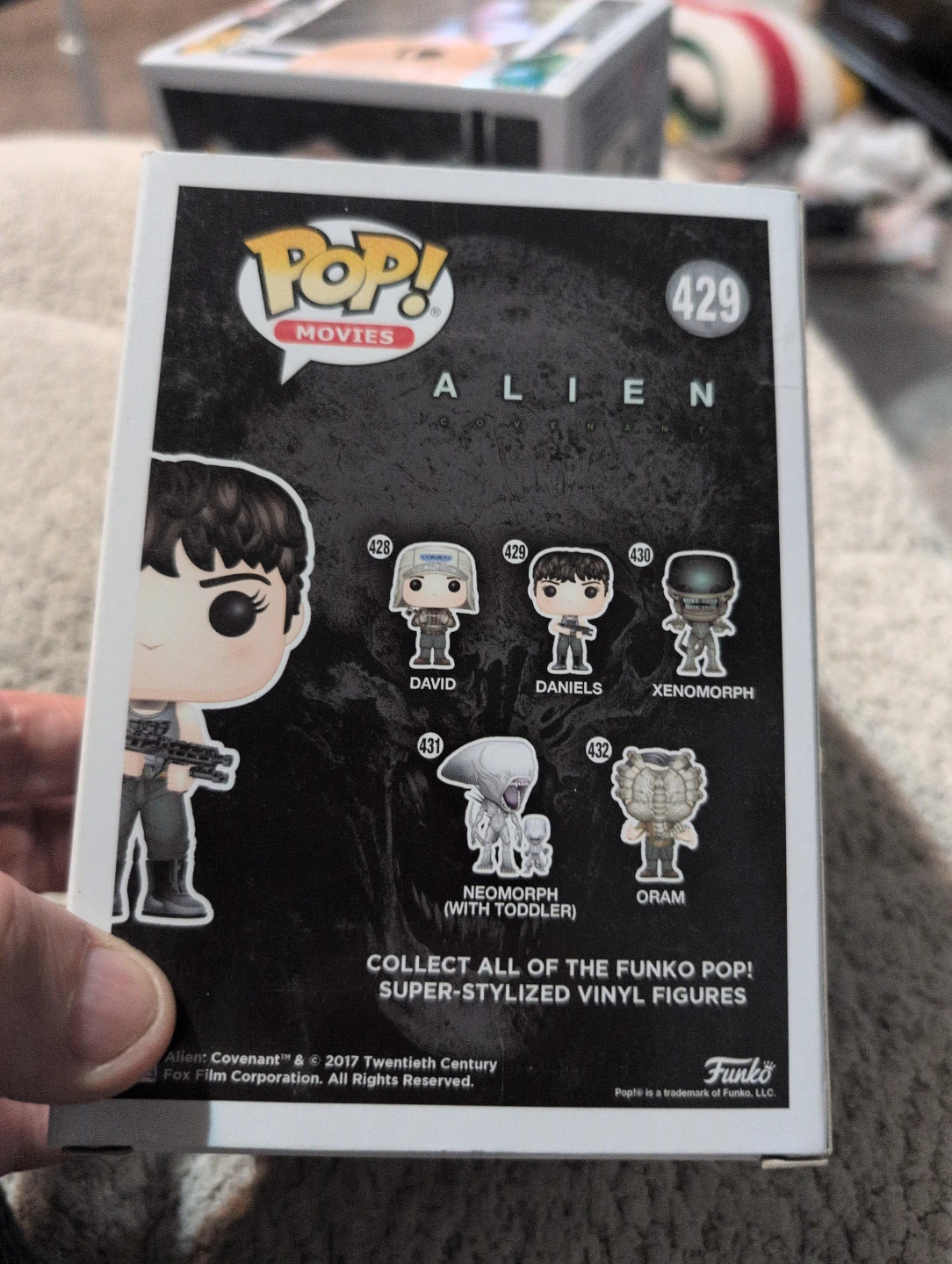 Funko Pop! Movies Alien Daniels Vinyl Figure #429 - photo 2