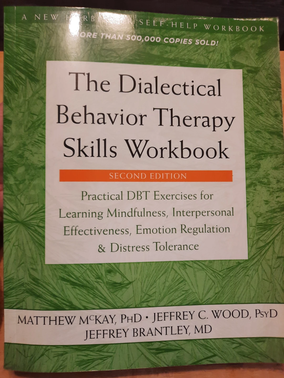 The Dialectical Behavior Therapy Skills Workbook