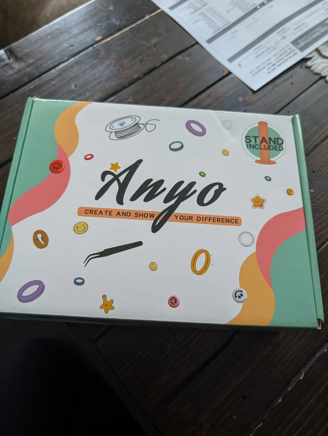 Anyo Bracelet Making Kit with Beads and Charms