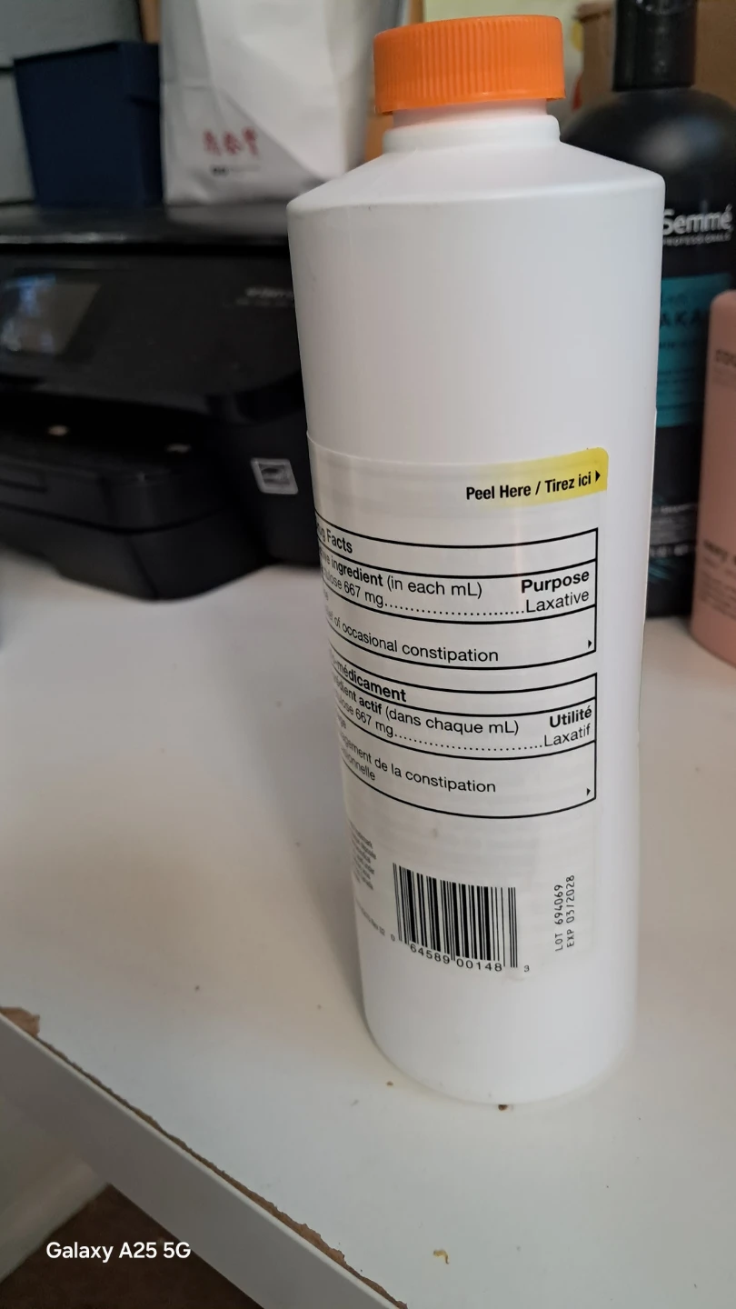 Ratio-Lactulose Solution USP Laxative 500 mL - photo 2