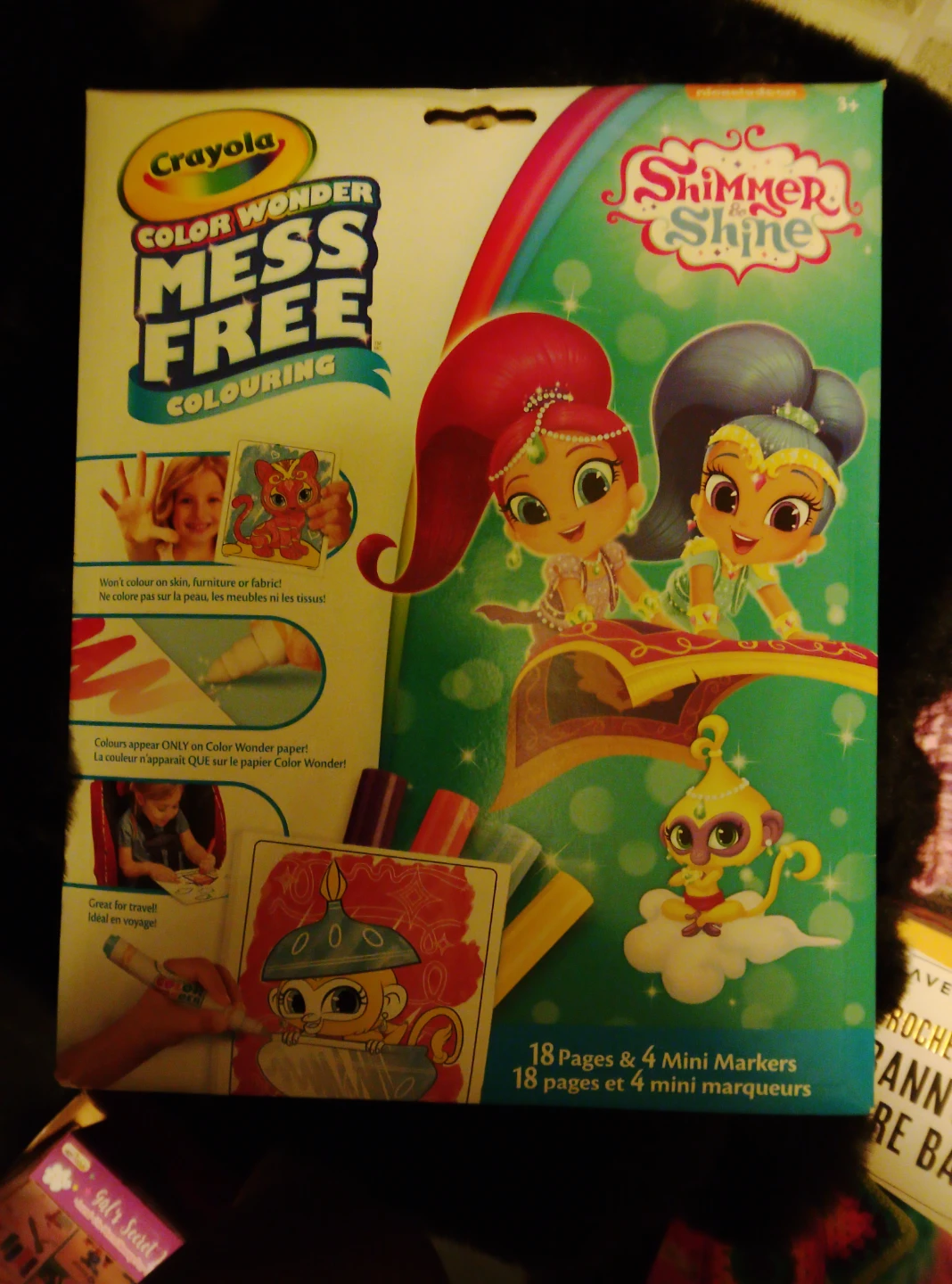 Crayola Color Wonder Mess Free Shimmer and Shine Coloring Kit