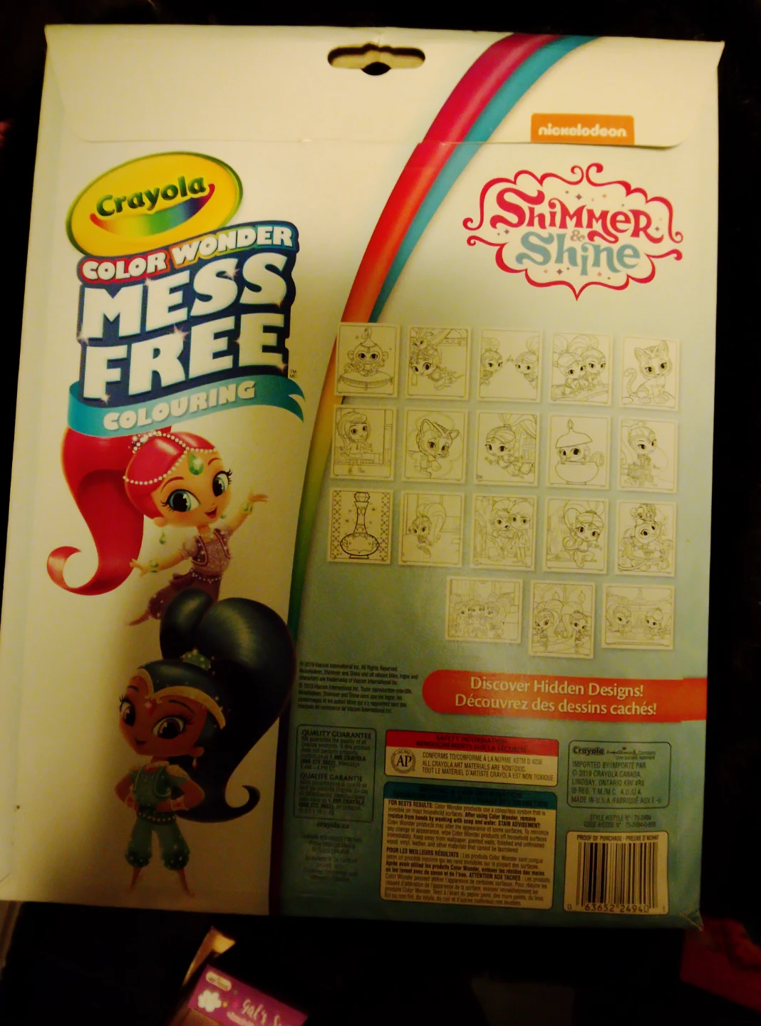 Crayola Color Wonder Mess Free Shimmer and Shine Coloring Kit - photo 2