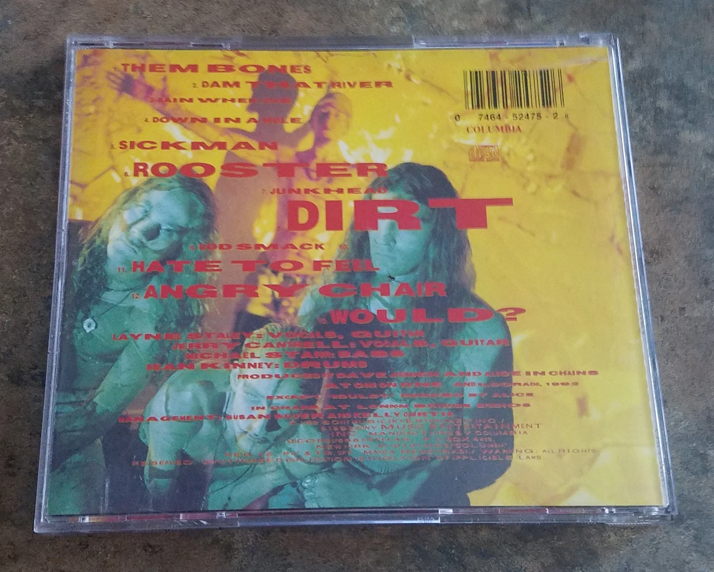 Alice in Chains Dirt CD Rock Grunge  Mint /Near Mint Condition - photo 5