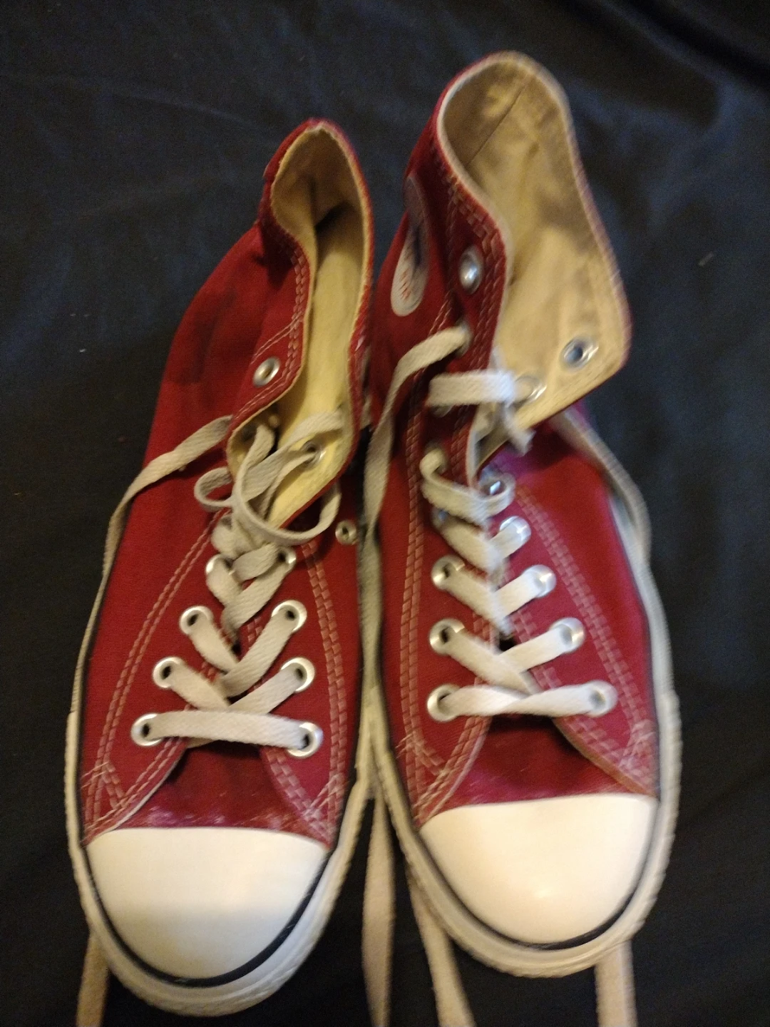 Red Converse All stars