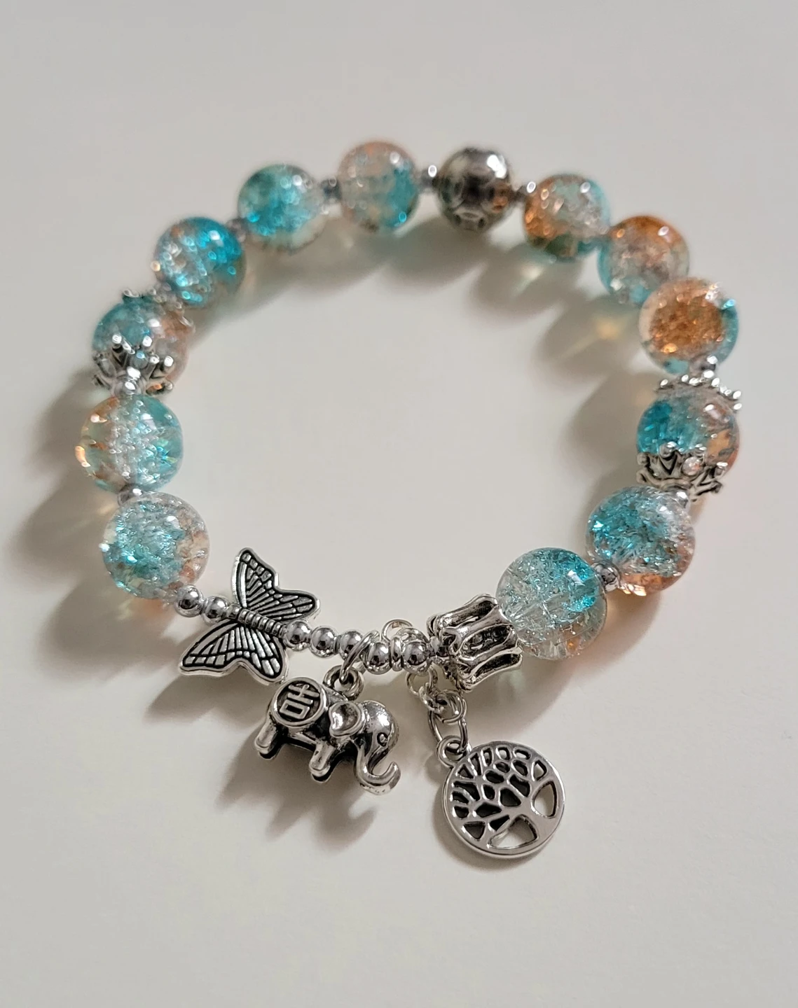 Beaded Bracelet and Necklace Set - photo 2