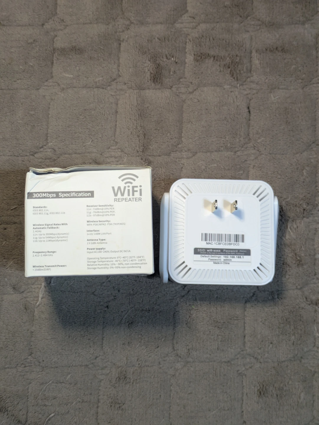 300Mbps WiFi Range Extender