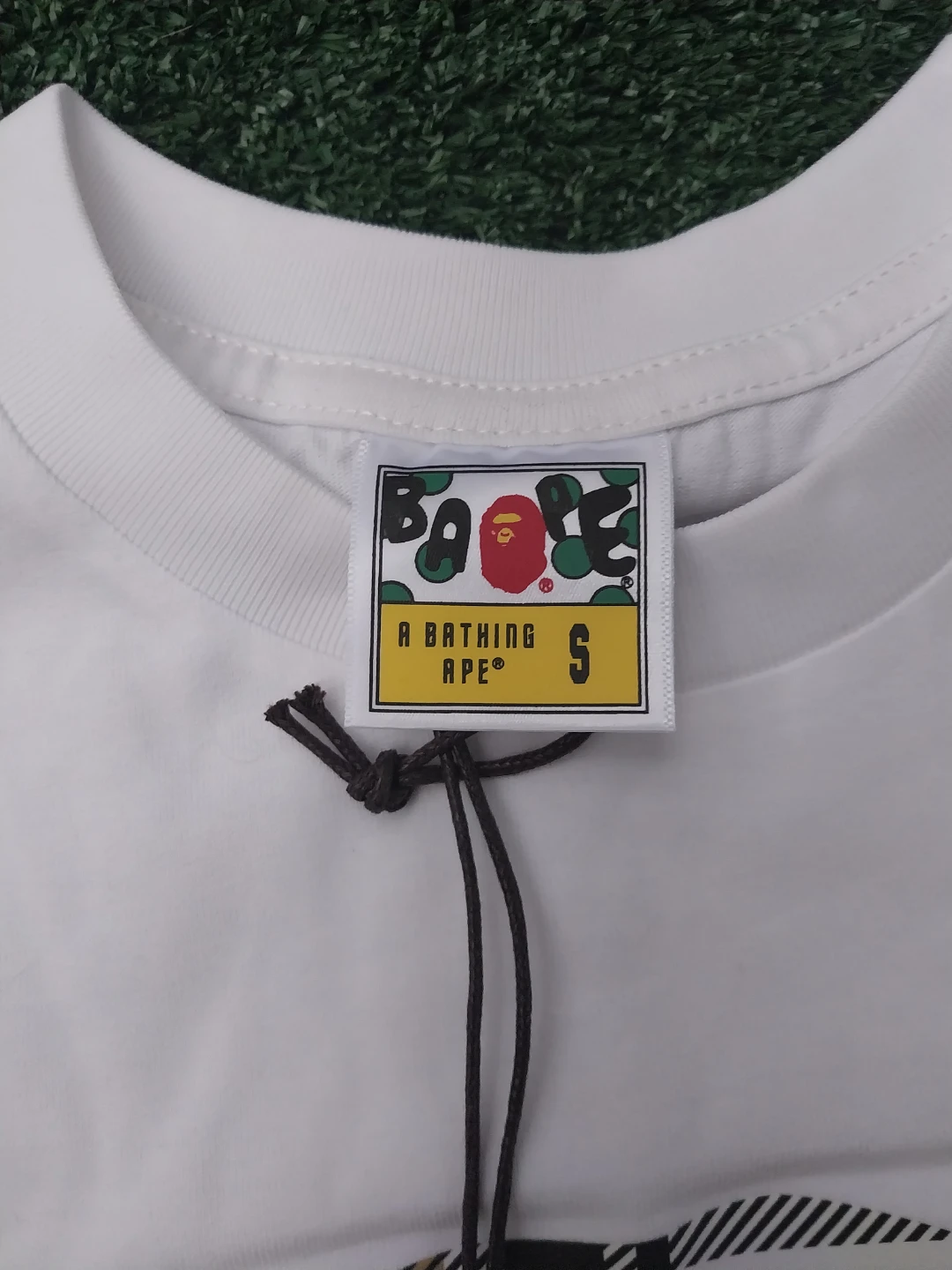 A Bathing Ape BAPE White T-Shirt Size S - photo 3