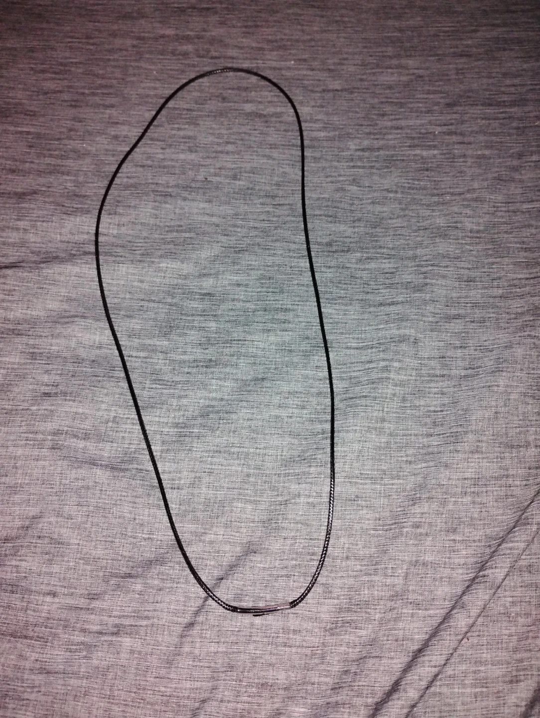 Black Leather  Necklace - photo 5