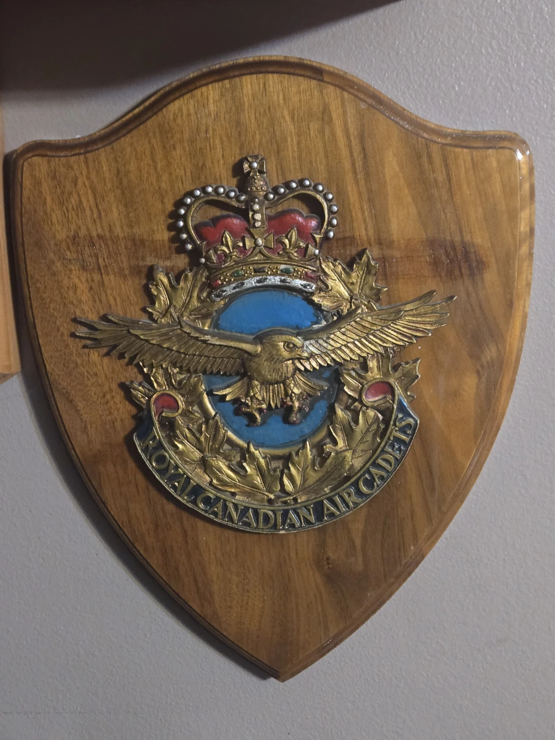 Royal Canadian Air Cadets Wall Plaque