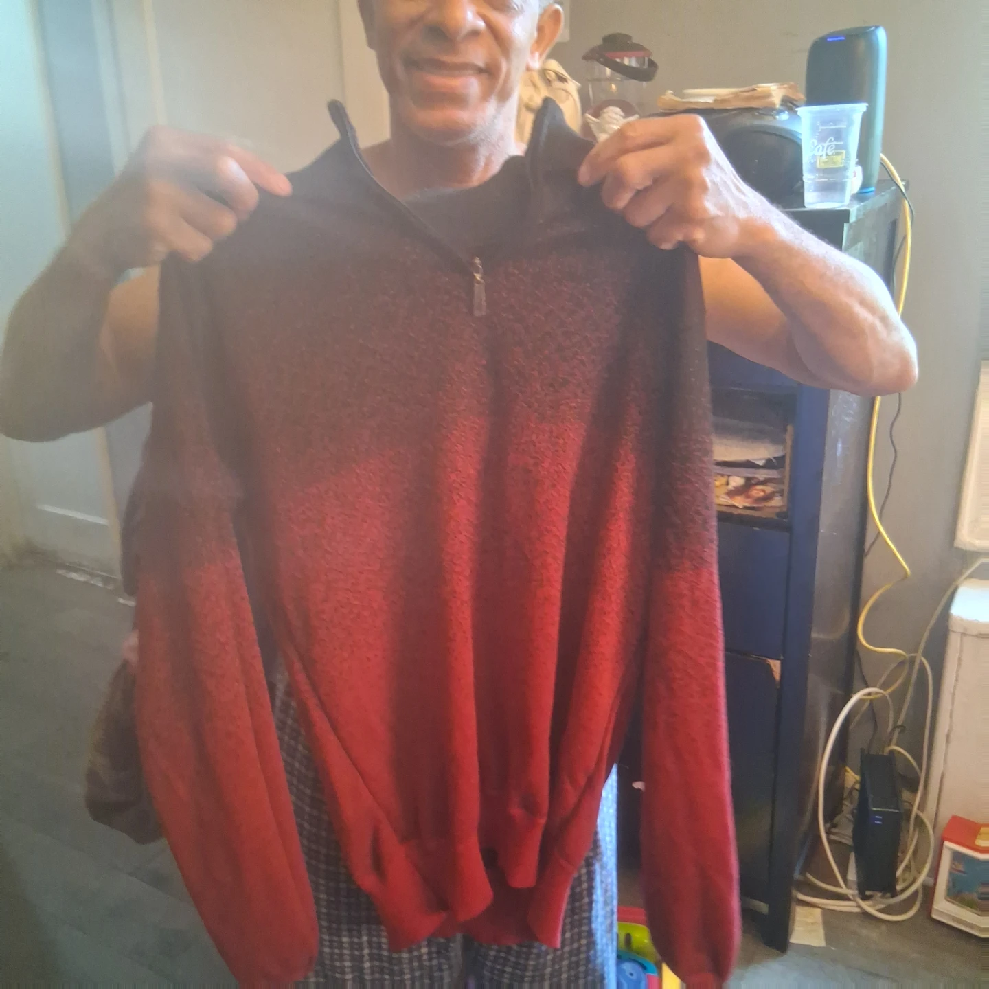 Men's Colorblock Pullover Sweater - photo 3