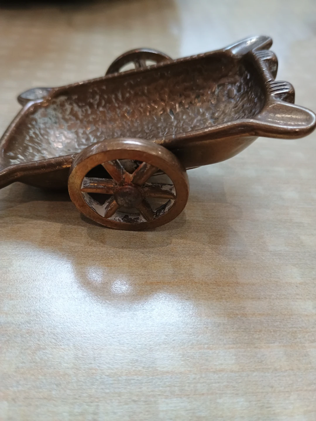 HGJ LTD England Metal Ashtray