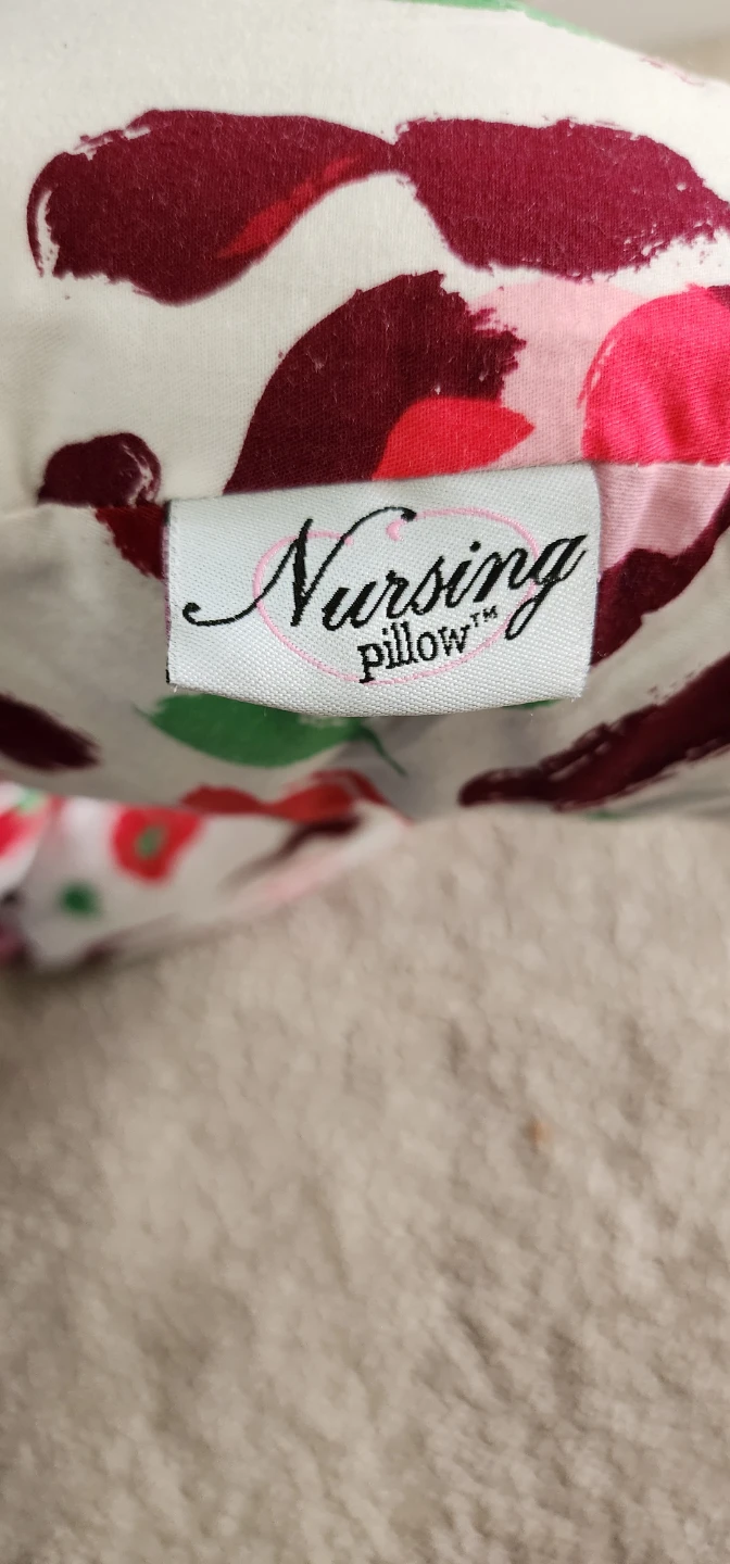 Nursing Pillow with Floral Print - photo 2