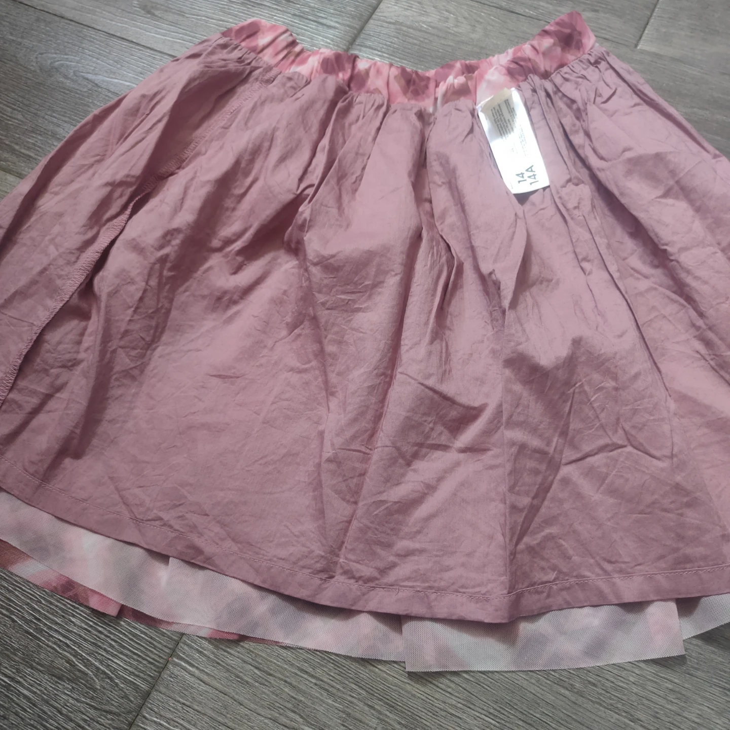 Girls Pink Tie-Dye Skirt Size 14A - photo 3