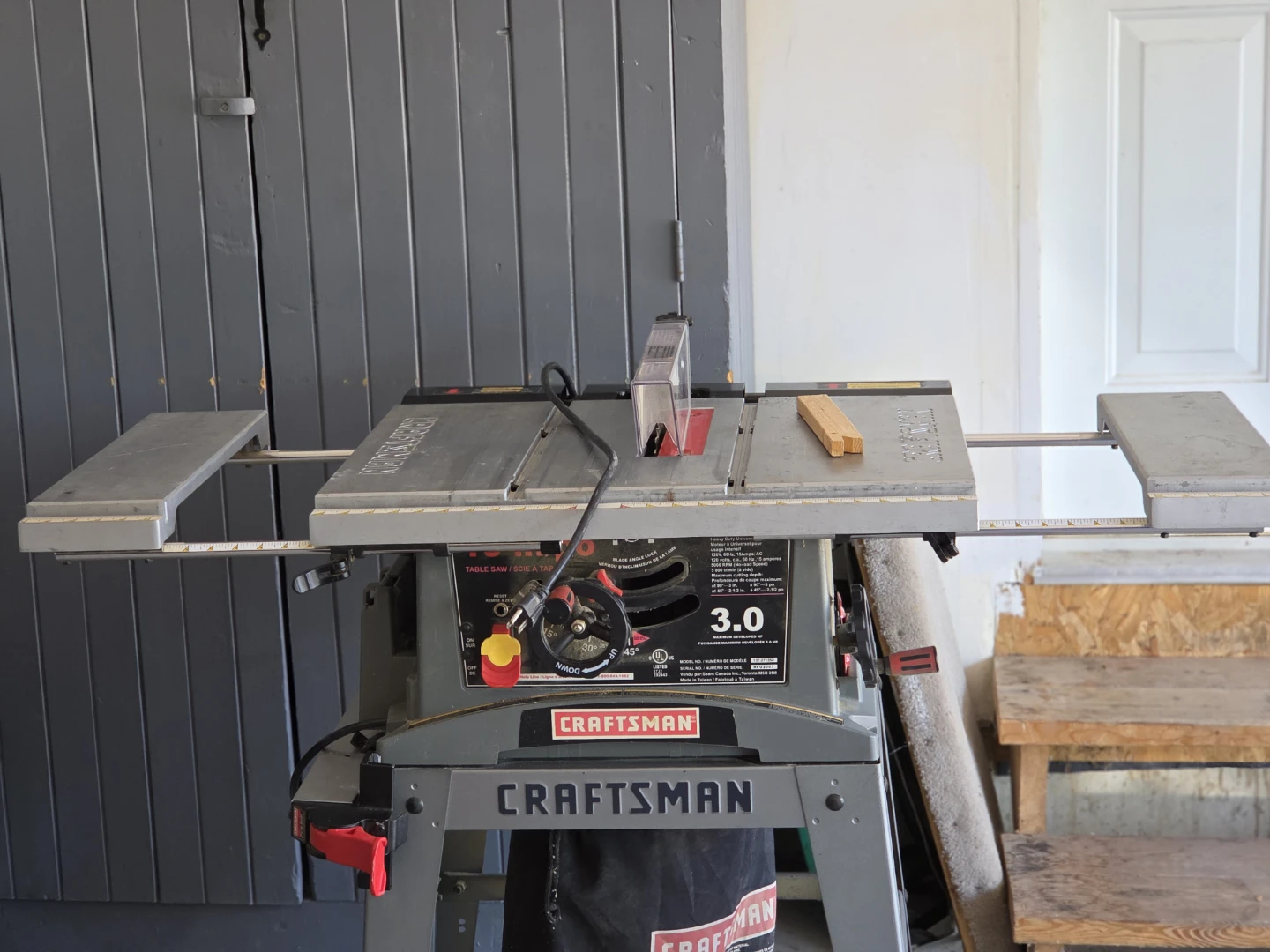 CRAFTSMAN  TABLE SAW - photo 3