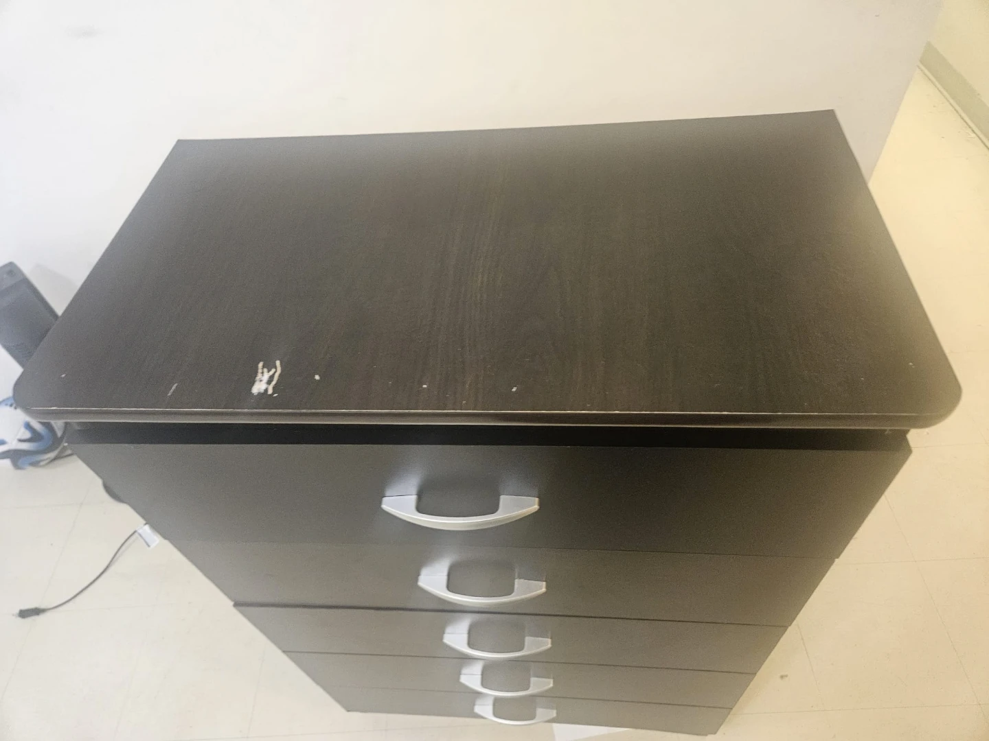 Dark Brown 5-Drawer Dresser - photo 3