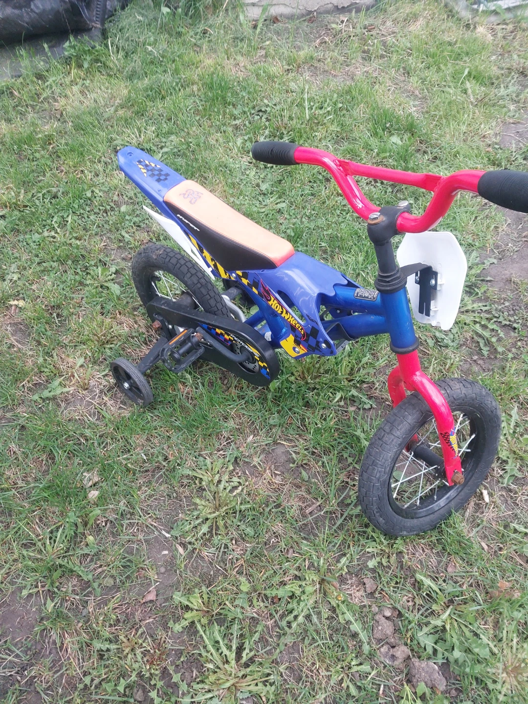 Hot Wheels Kids Motorcycle Training Bike - photo 2