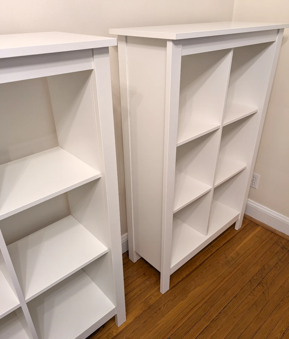White 6 Cube Storage Shelf - photo 3