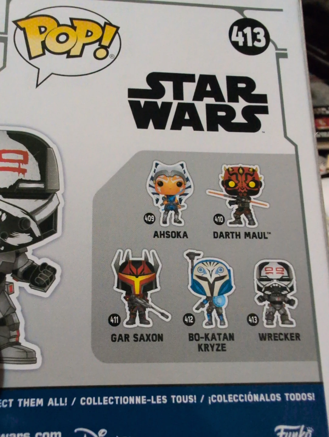 Funko Pop! Star Wars Wrecker #413 Vinyl Figure - photo 2