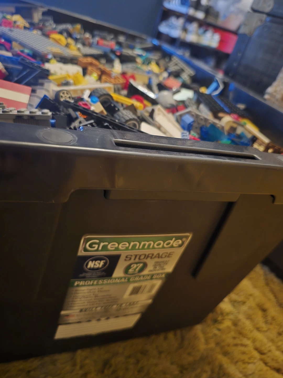 Loose Assorted Lego Pieces