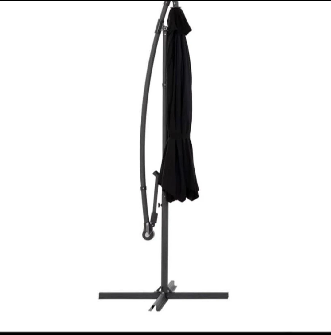 Black Cantilever Patio Umbrella - photo 4