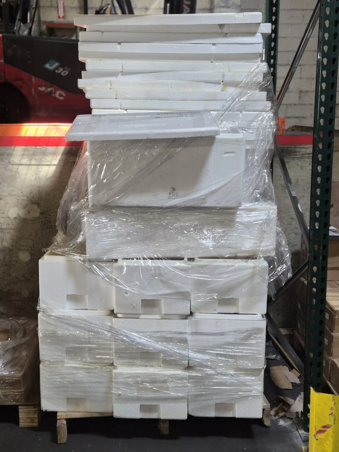 White Styrofoam Cooler Boxes - Bulk Lot