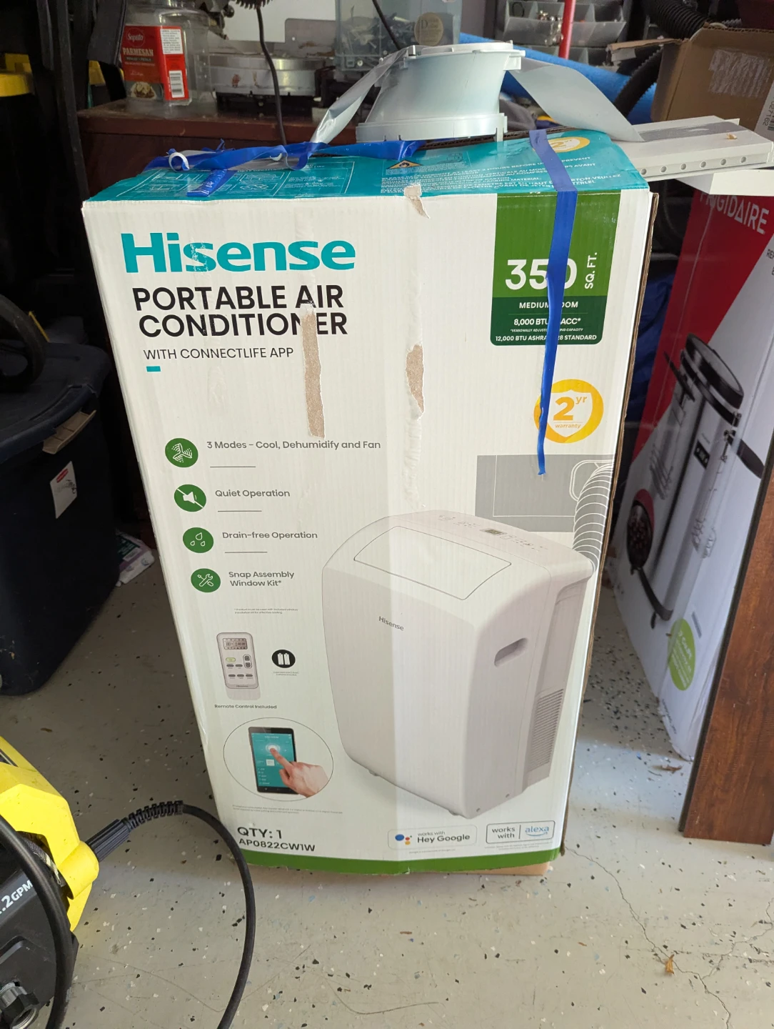 Hisense Portable Air Conditioner AP0822CW1W