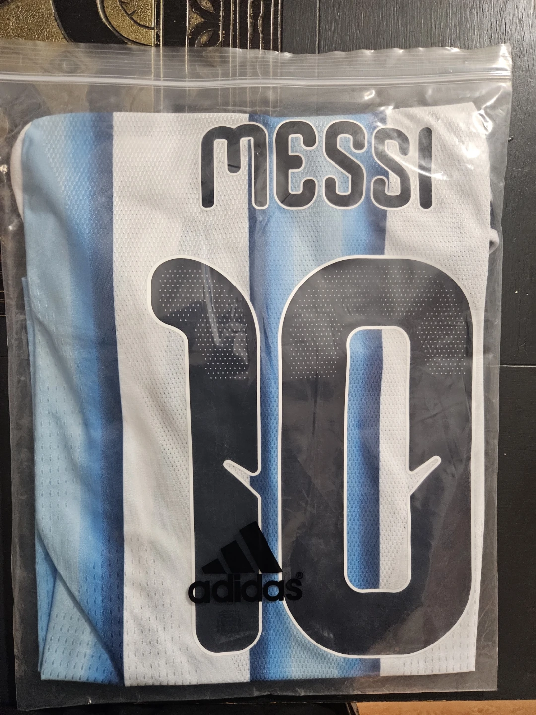 Argentina Messi #10 FIFA World Cup Champions 2022 Jersey - photo 5