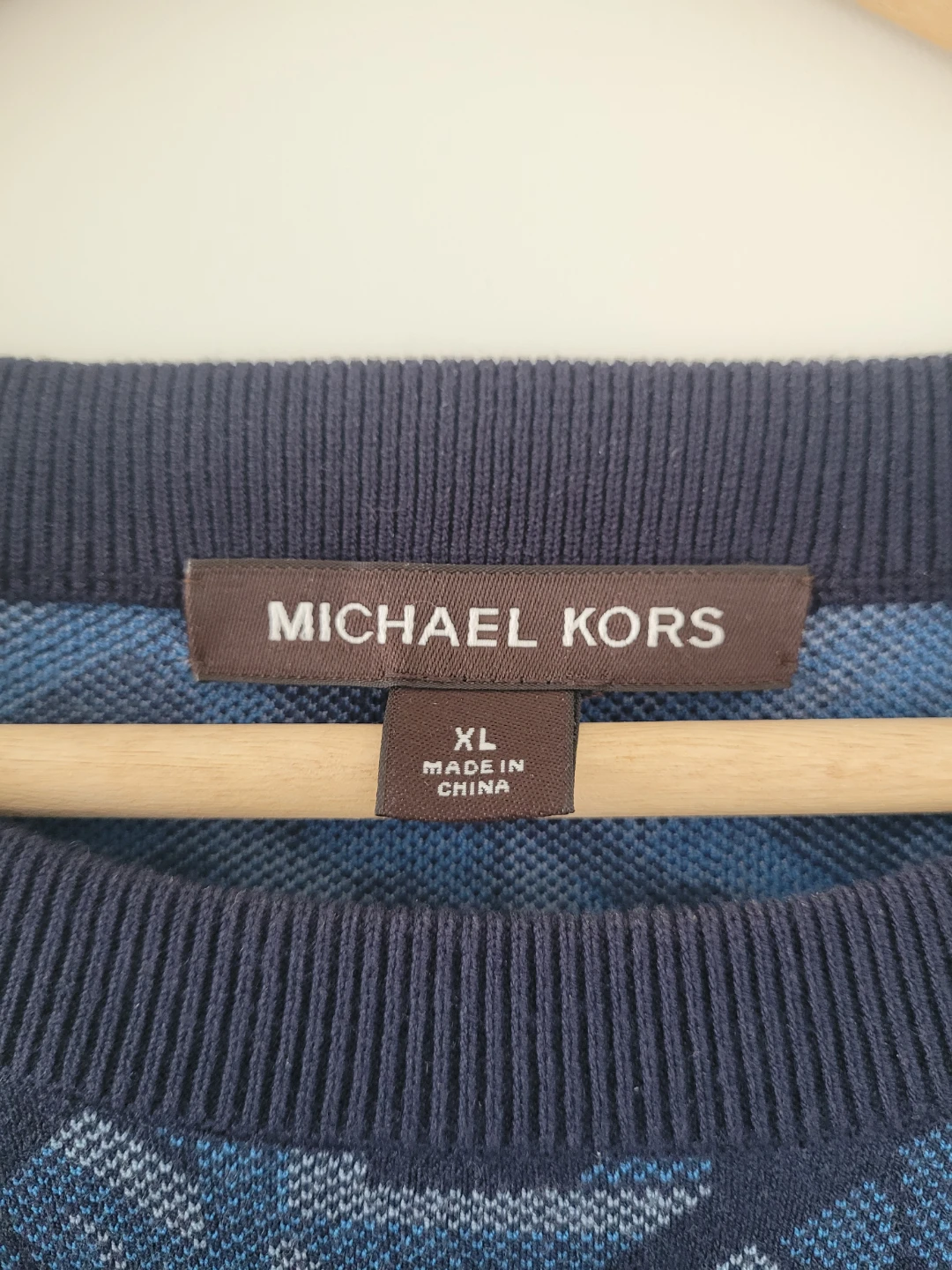 [XL] NWOT Men's Luxury MK Monogram Knit Sweater - photo 4
