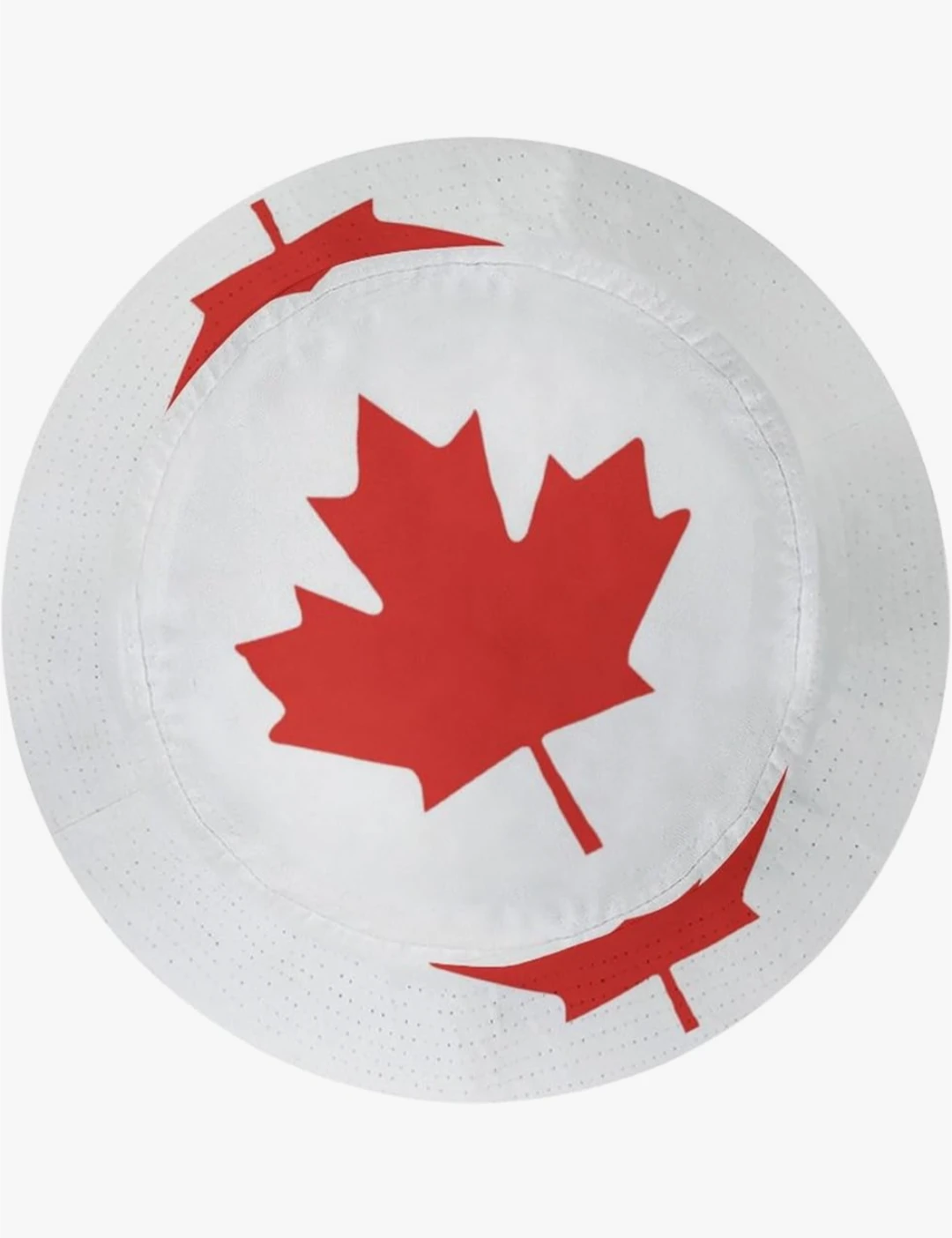 Brand New Canadian Bucket Hat White with Red Maple Leaf 🍁 - photo 3