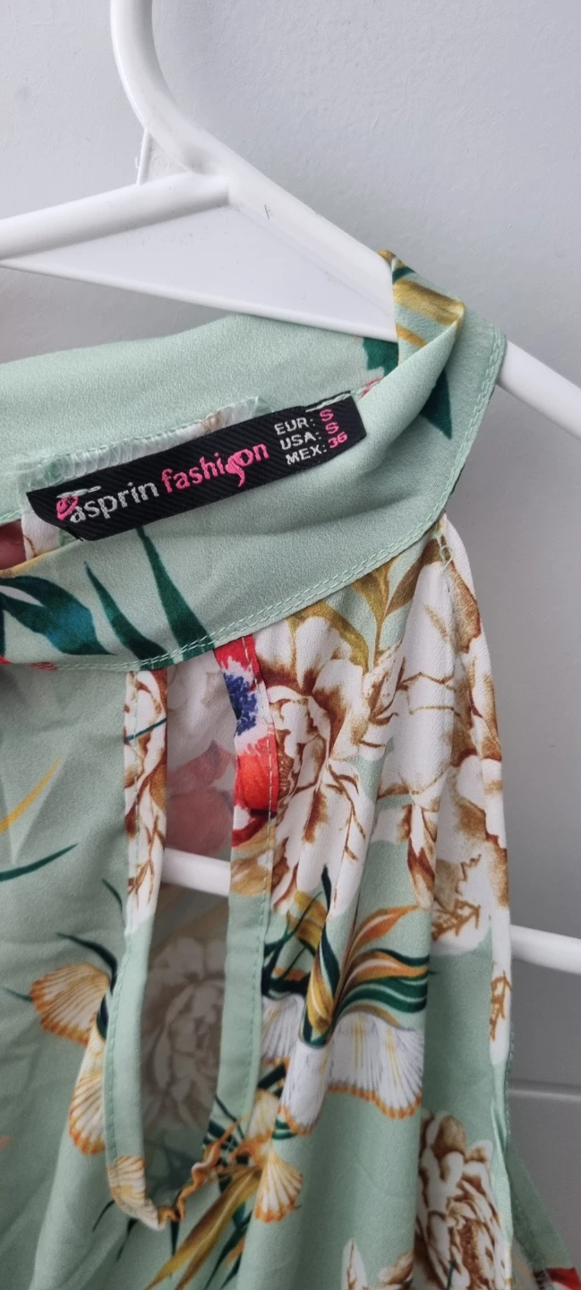 Aspiring Fashion Floral Halter Maxi Dress - photo 3