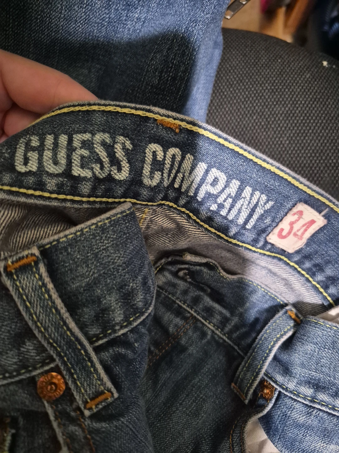 Guess Company Slim Straight Jeans - photo 4