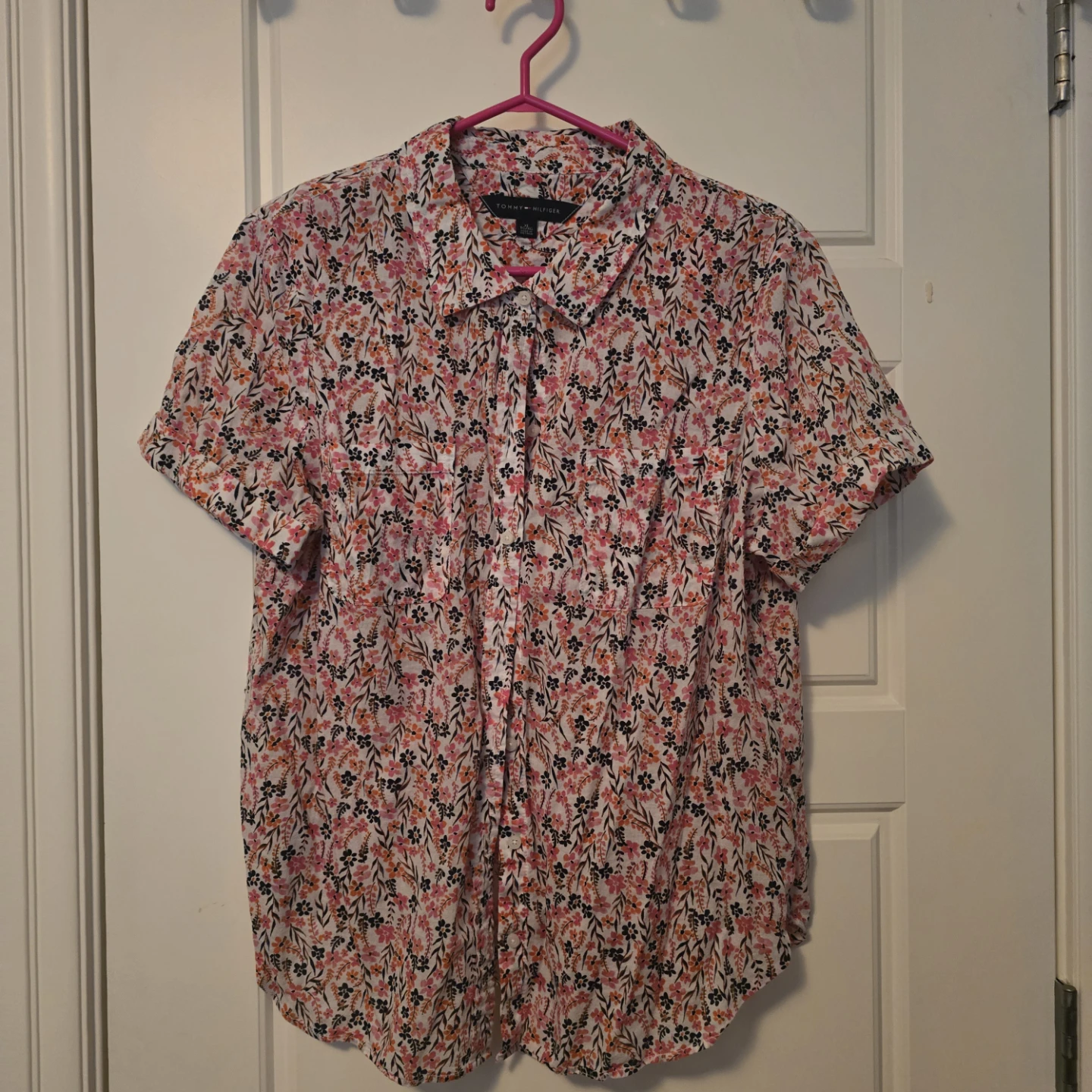 Tommy Hilfiger Floral Button-Up Shirt