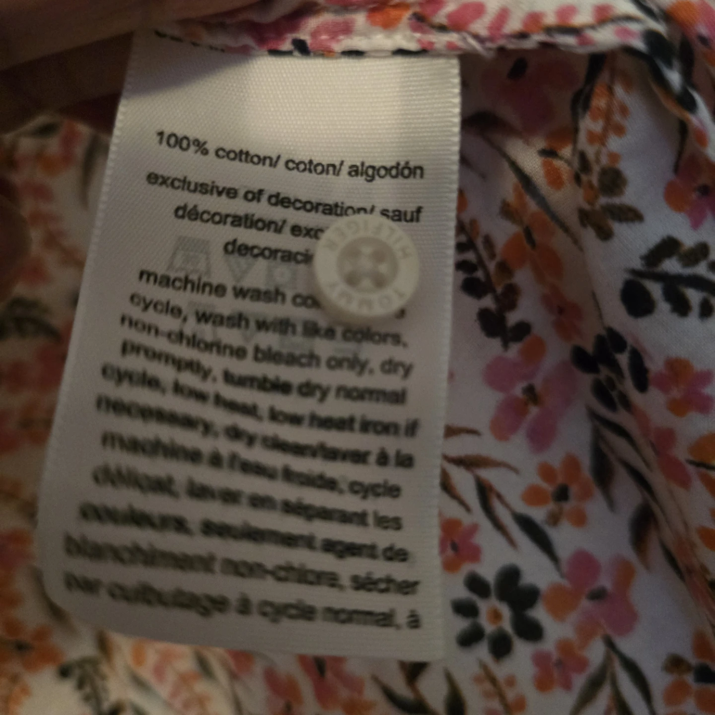 Tommy Hilfiger Floral Button-Up Shirt - photo 4