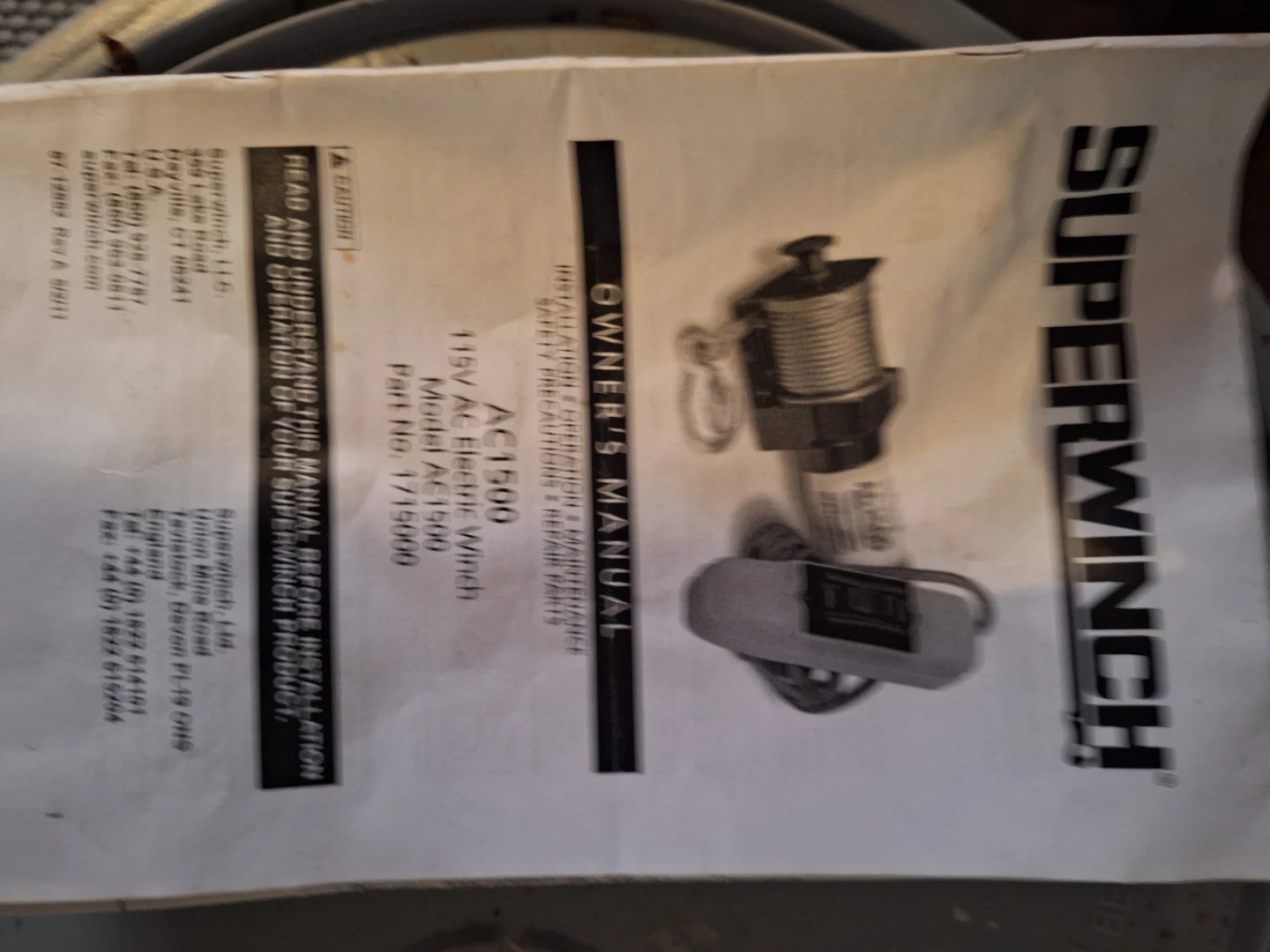 HEAVY DUTY WINCH - photo 2