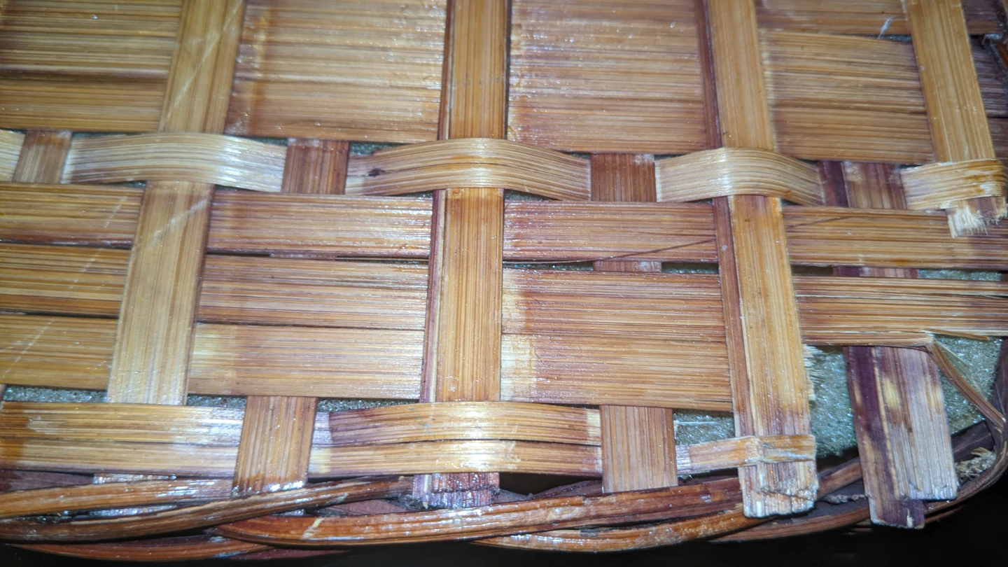 Wicker Picnic Basket with Handle - photo 5