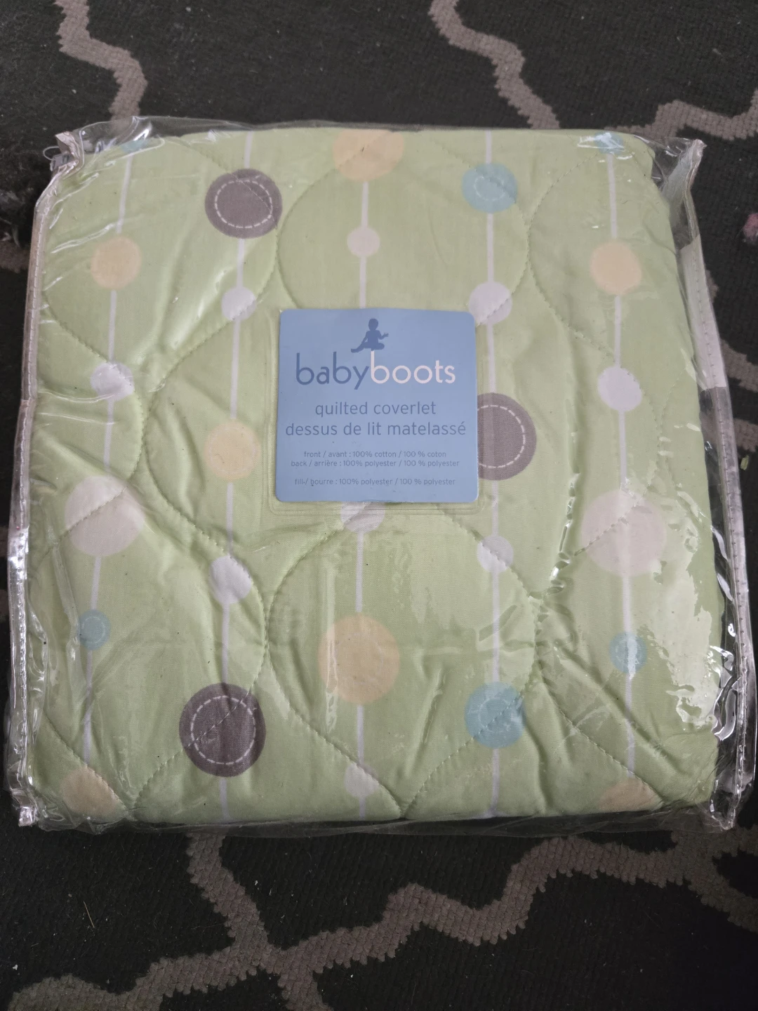 BabyBoots Quilted Coverlet