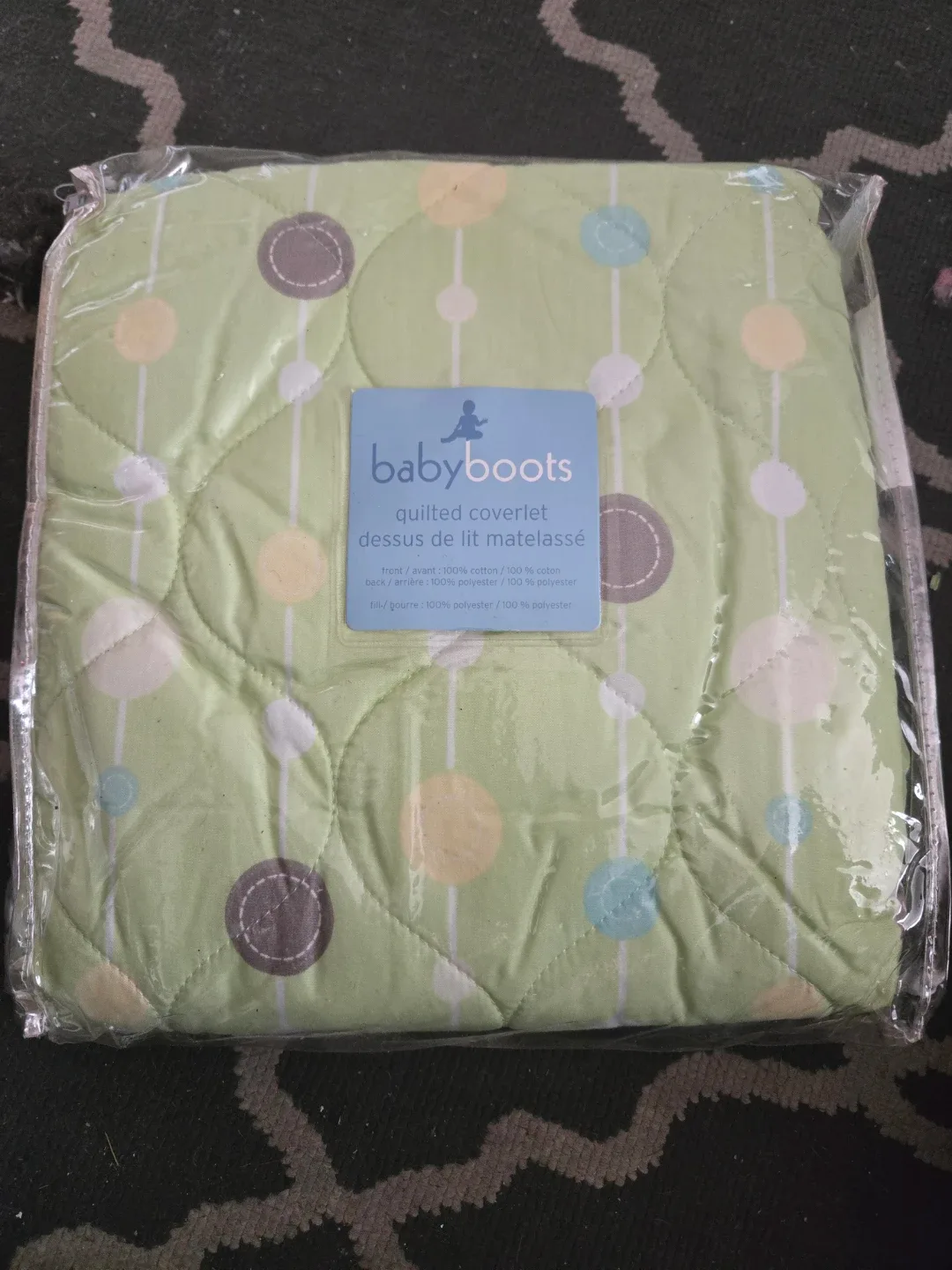 BabyBoots Quilted Coverlet
