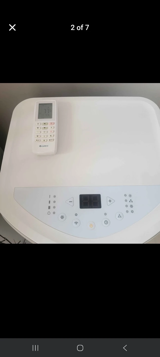 Gree Portable Air Conditioner 13500btu wifi