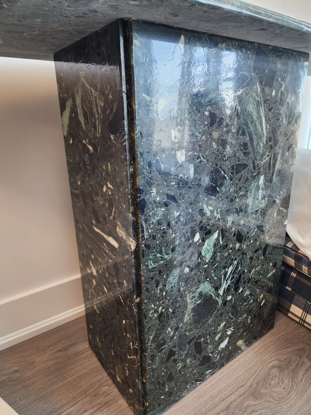 Marble Pedestal Table and stand - photo 4