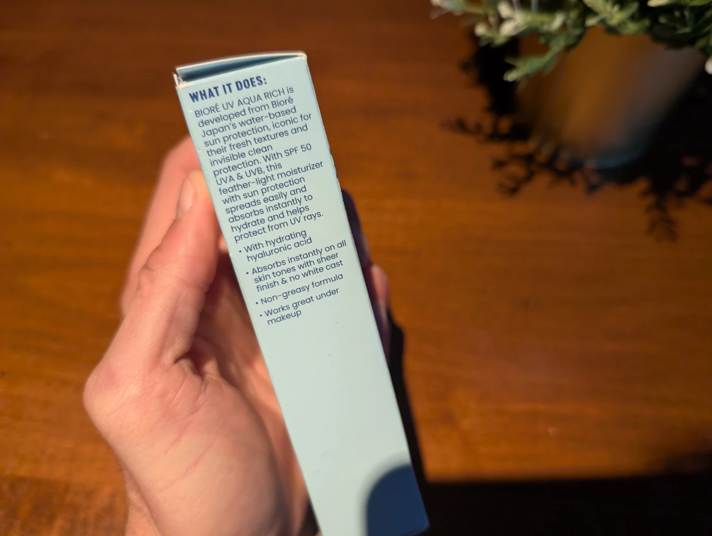 Biore UV Aqua Rich Watery Essence SPF 50 Sunscreen 50ml - photo 3