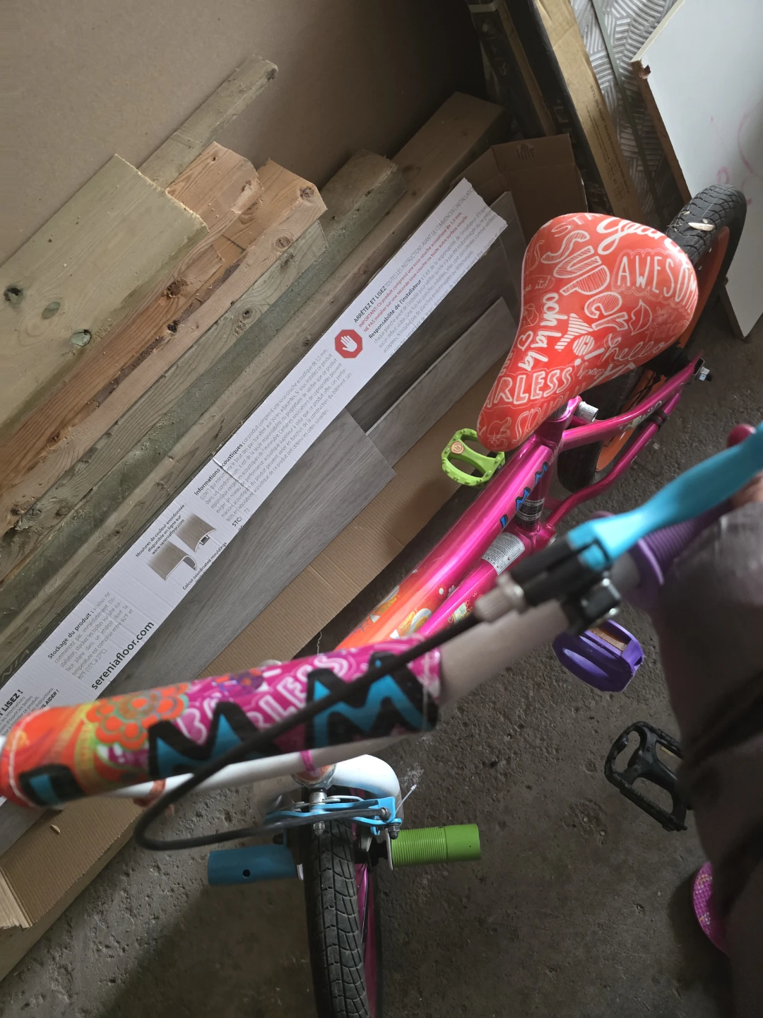 Pink and Orange BMX Bike - photo 3