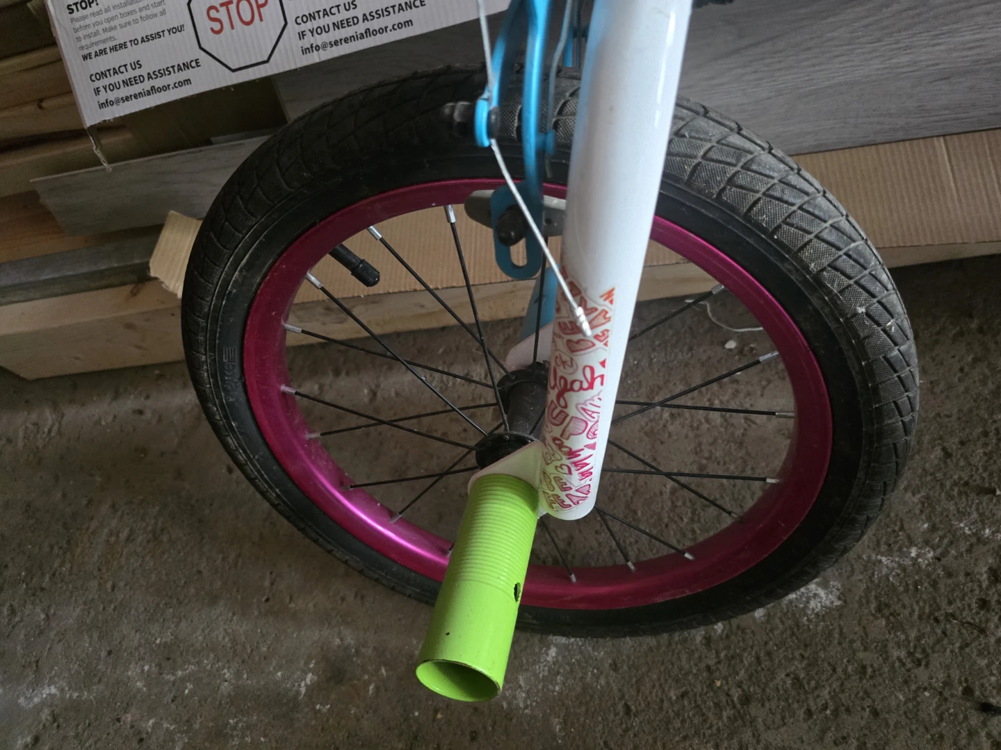 Pink and Orange BMX Bike - photo 4