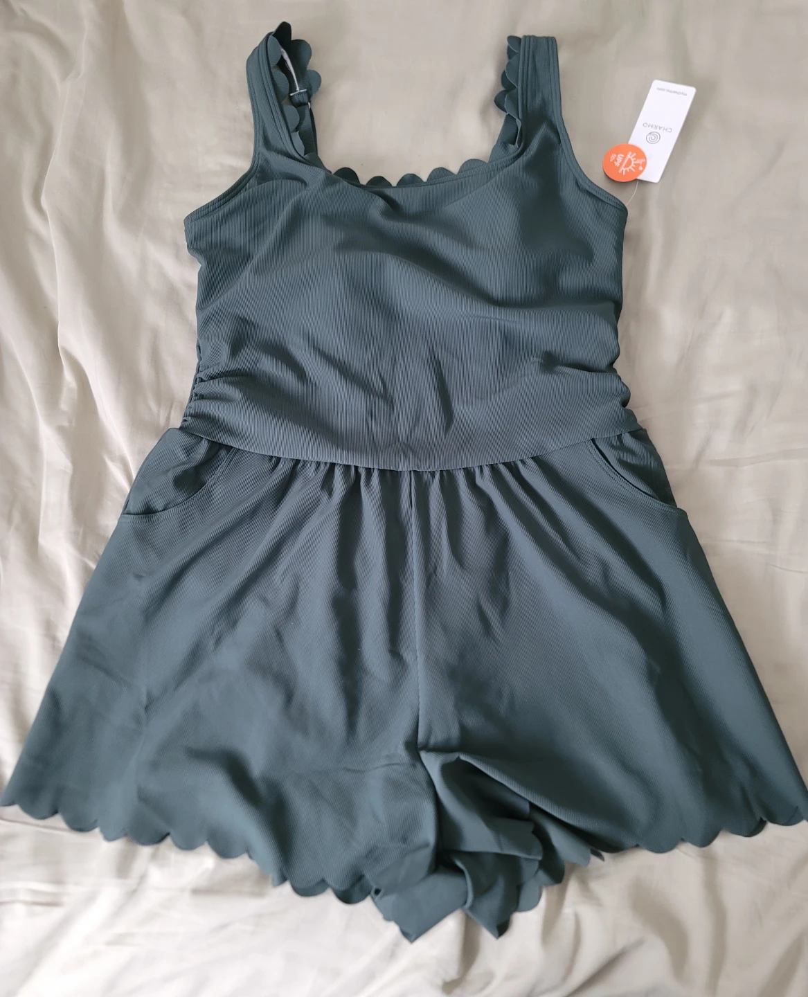 Brand New Romper Swimsuit - LARGE - photo 2