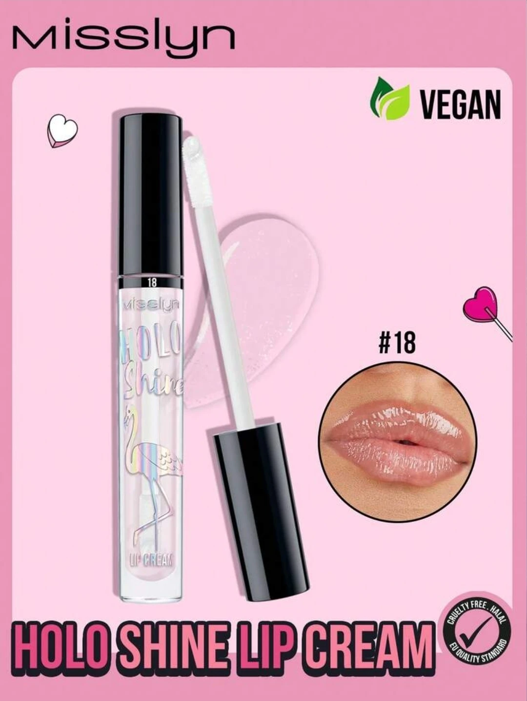 Misslyn Holo Shine Shimmer Lip Cream Bundle * Gloss * NEW - photo 5