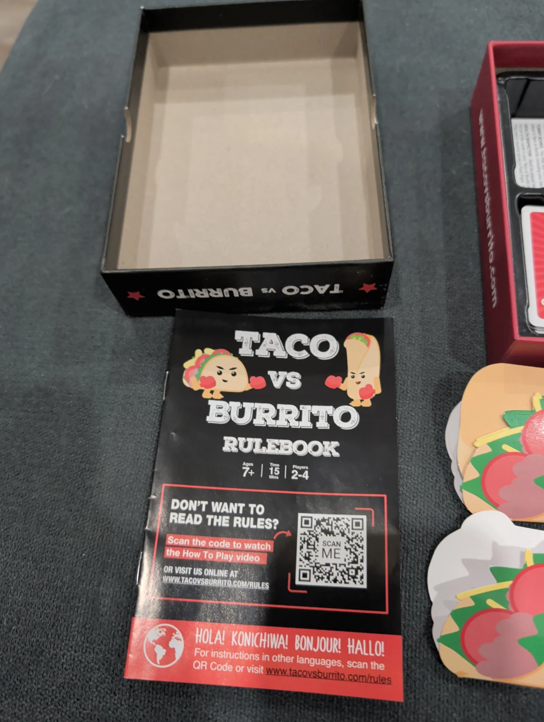 Taco vs Burrito Card Game - photo 2