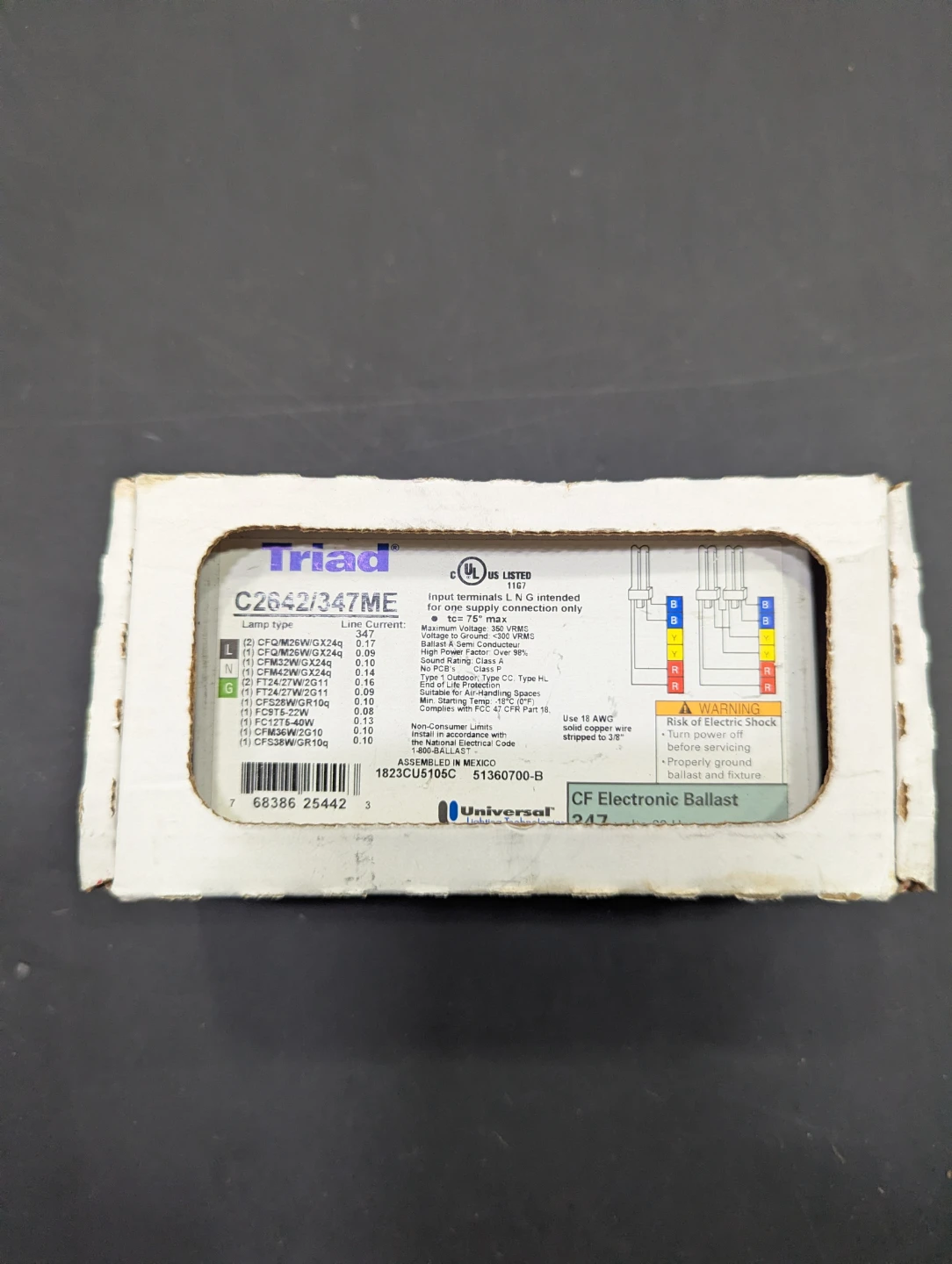Universal Lighting MULT-E KIT Electronic Ballast with Snap Mount