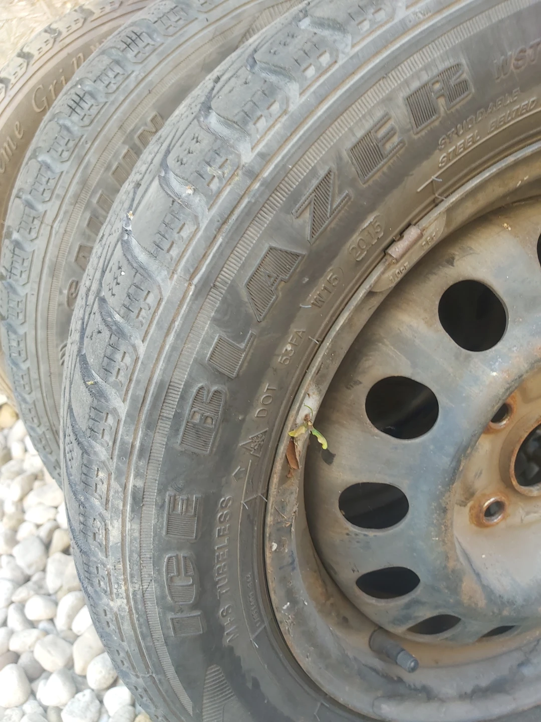 Ice Blazer Winter Tires on Rims - photo 5
