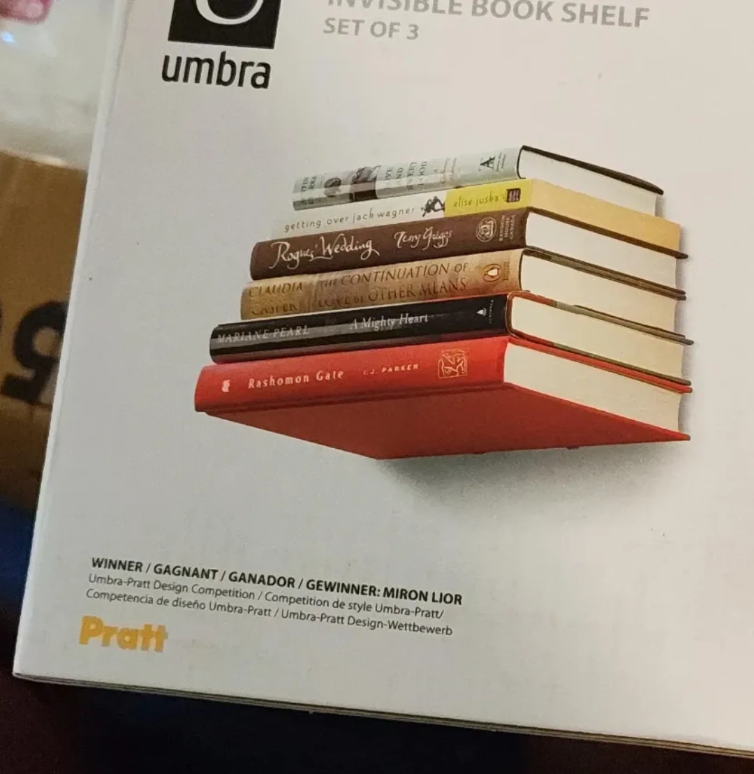 Umbra Conceal Invisible Book Shelf - Set of 3