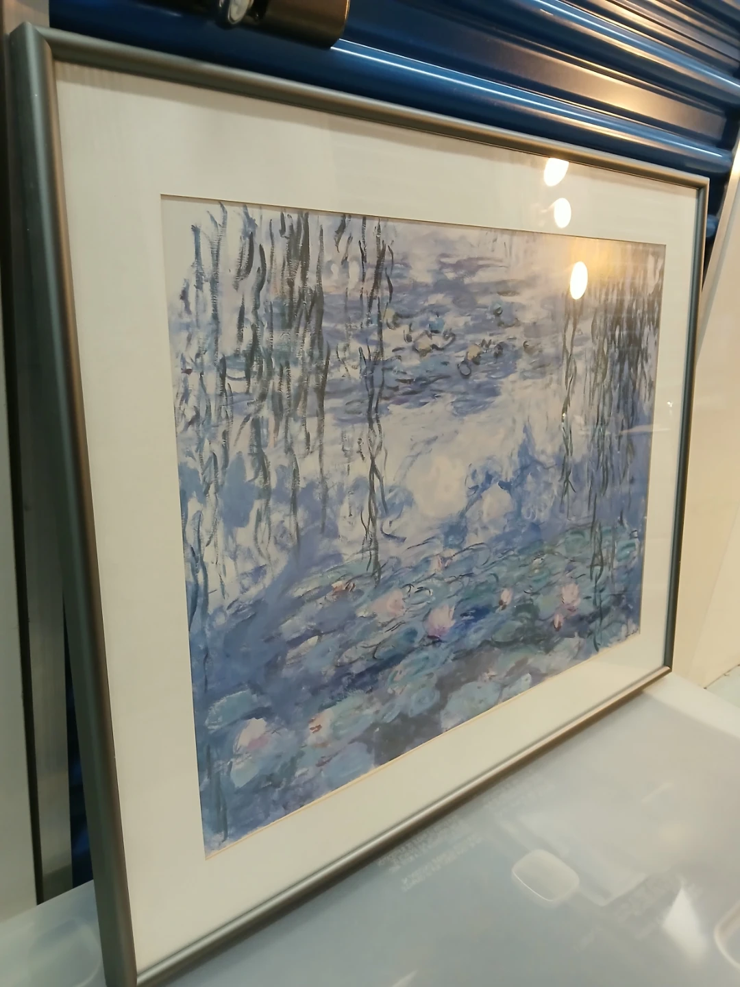 Framed Water Lilies Print - photo 5